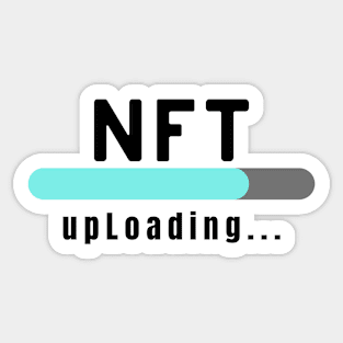 NFT Uploading Sticker